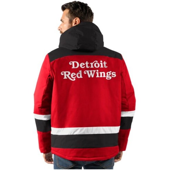 Detroit Red Wings Power Play Parka Jacket, XL - Picture 2 of 2